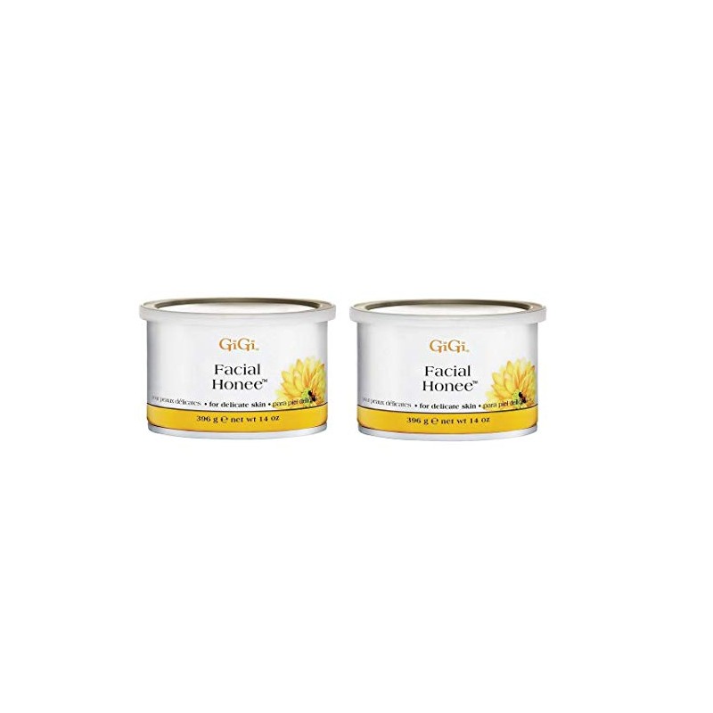 Gigi Tin Honee - Tarro facial de cera de 14