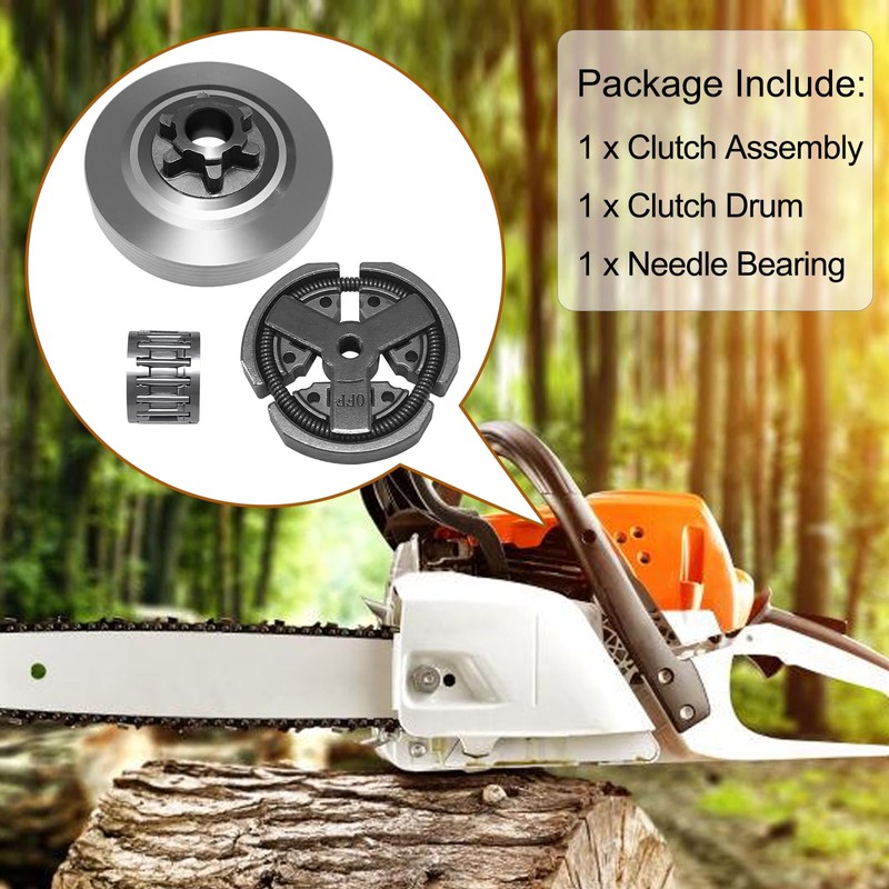 Yutacorex Chainsaw Clutch kit for Ryobi RY3714, RY3716, RY3818 Chainsaw