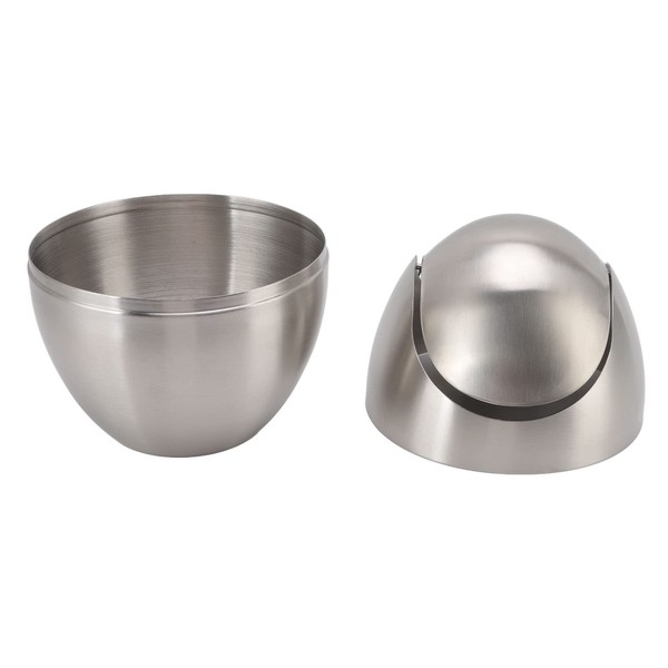 Desktop Trash Can, Stainless Steel Countertop Garbage Can Fashionable for