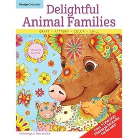Delightful Animal Families: Craft, Pattern, Color, Chill