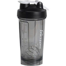 Happy Way Shaker - Black 500ml