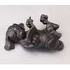 Toyo Stone Creation Animal Ornament Reading Dog 11030