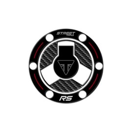 3D Resin Fuel Cap Protector Compatible with Triumph Street Triple 765 RS 2024 GP-1058 (Carnival Red)