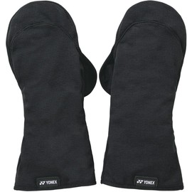 Yonex AC270 Tennis Gloves, Open Palm Tennis Gloves, Black (007), One Size, black (007)