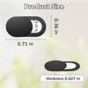 ZUCUCUC Laptop Camera Cover Slide, Camera Cover Slide, 8 Pack