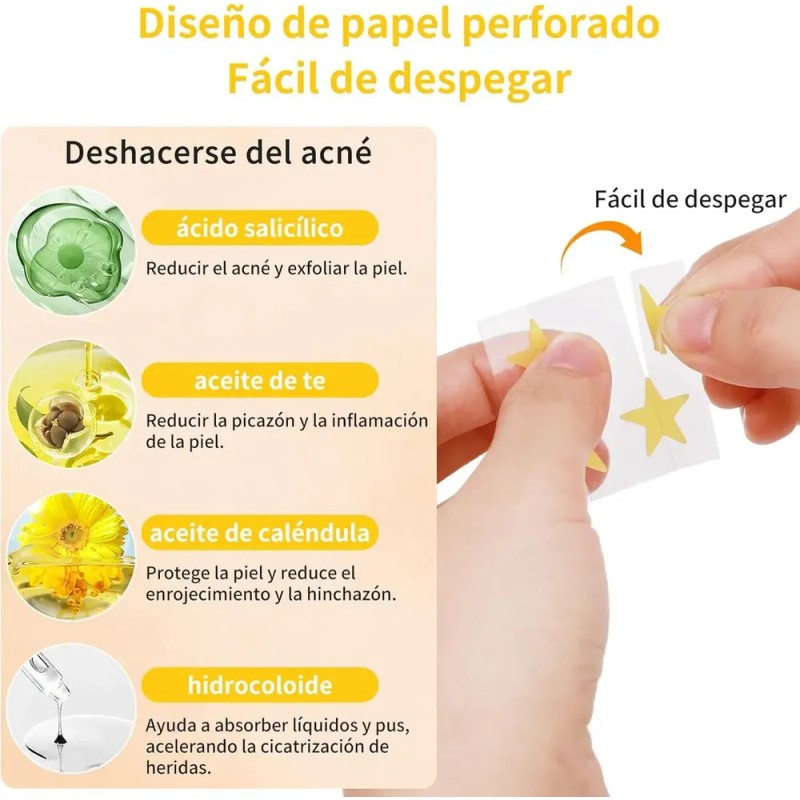 Miniso Tiras Nasales Para Mujer Puntos Negros Rosa 10 Piezas