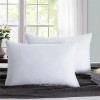 Peace Nest Set of 2 Goose Feather Bed Pillows Medium-Firm