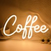SYLHOME Coffee Led Neon Light Sign Home Bedroom Business Cafe