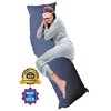 maizi Full Body Back Pillow 54x20 Inches Body Pillow with