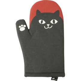 Friends Hill CW-521-51 Mittens Cat Man Black Peapod Fun and Cute