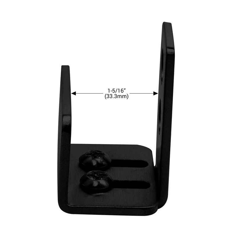 Rok Hardware Heavy Duty Wall Mounted Adjustable Sliding Barn Door