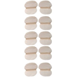 Underarm Absorbent Pads Perspiration Shield Disposable (5 Pairs, Wide) - Invisible Protection Against Armpit Sweat Stains