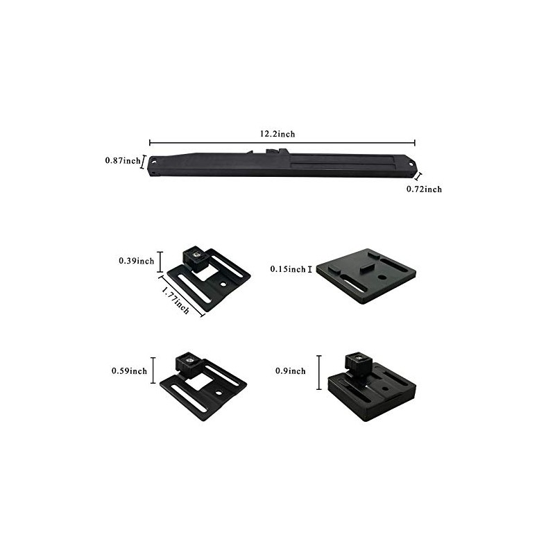2PCS Barn Door Soft Close Mechanism Spring Buffer Damper Upgraded