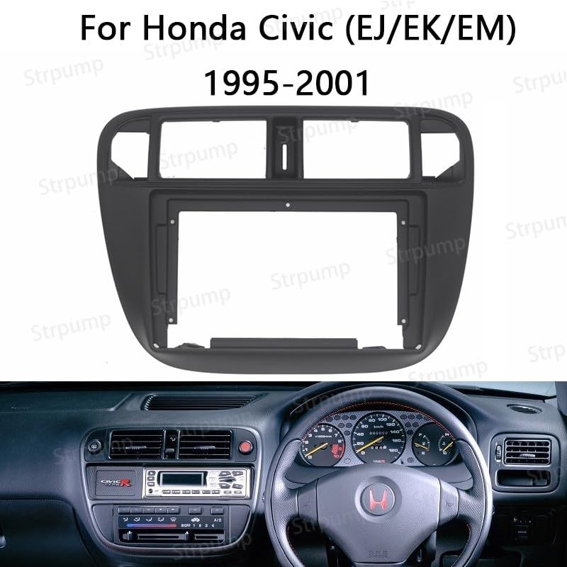 9'' Car Radio Stereo Fascia Frame Panel Trim Bezel with
