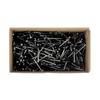 Restagraf 250 x Black Number Plate Rivets 4mm to 11mm