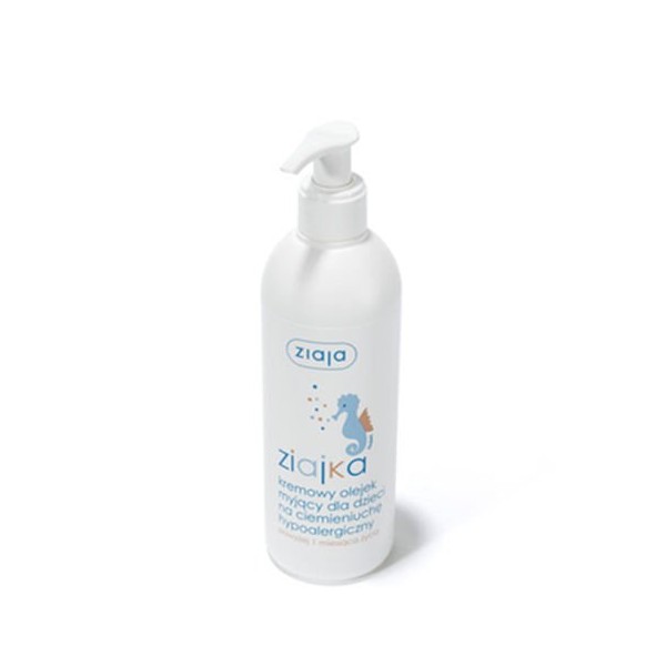 ZIAJA Baby Creamy Washing Hypoallergenic Oil Reduces Cradle Cap - 300 ml