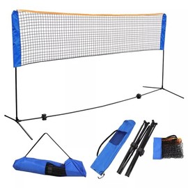 for 10' x 5' Badminton Volleyball Net Adjustable Height Sport Outside Beach