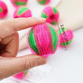 6 Pieces Pet Hair Remover Washing Machine Lint Balls Lint Catcher Washing Machine Reusable Hair Catcher Lint Ball for Reusable Hair Catcher Washing Machine for Removes Pet Hair