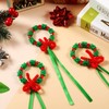 WILLBOND 30 Sets Christmas Beaded Ornament Kit Xmas Craft DIY