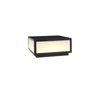 SLAWA Outdoor Post Caps Light With Pier Mount Base Column