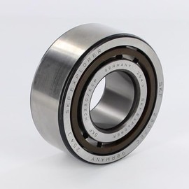 SKF Cylindrical Radial Roller Bearing, 35 ID, Bearing steel