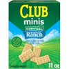 Club Minis Crackers, Lunch Snacks, Snack Crackers, Hidden Valley Ranch,