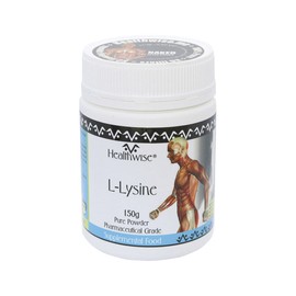 HealthWise L-Lysine HCL Powder 150g