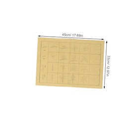 TEHAUX 120pcs Brush Calligraphy Practice Paper Chinese Calligraphy Learning Sheets for Beginners for Hand Control Training and Fine Motor Skills Development