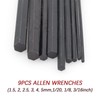 Cheerock 13pcs Guitar Allen Wrench Set, 4mm & 5mm Lengthened