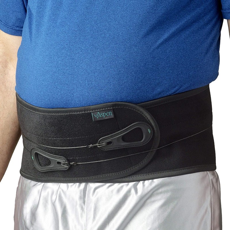 Soporte Lumbar para Hombres y Mujeres,faja Lumbar Ajustable con 7
