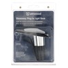 Attwood 911339-7 Rectangle 2-Pin Base for 12-Degree Angled Light Pole,