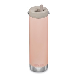 Klean Kanteen 20oz TKWide Insulated Water Bottle with Twist Cap - Peach Parfait