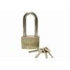 60mm Heavy Duty Long Shackle Padlock with 4 Security Keys LK024 by Toolzone