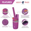 ALLEN & MATE Unisex Yoga Exercise Mat Bag with Large