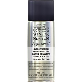 Winsor & Newton Professional Artists' Aerosols, Picture Varnish, Gloss, 400ml