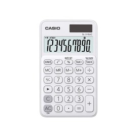 Casio SL-310UC-BU Calculator, 10 Digits, Blue