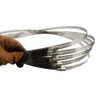 5 Pcs 15.7inch/400mm(Hoop diameter Max) Stainless Hoop Steel Hose Clips