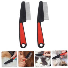 Outanaya Stainless Steel Fine Tooth Combs Set for Dandruff Hair Pick for Women Men Boys and Girls Styling