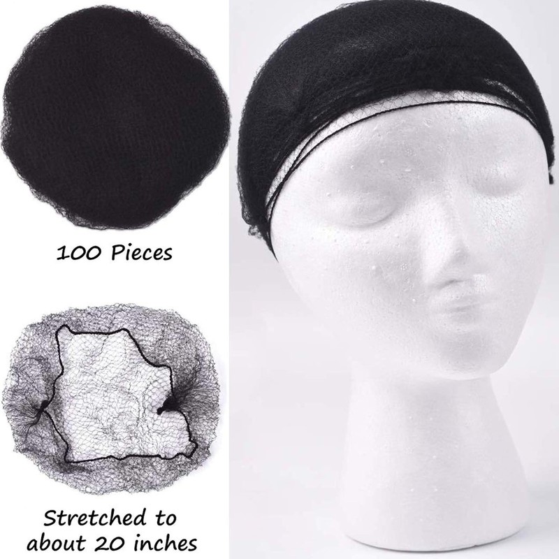 144 Piezas de Redes para el Cabello de Nailon, Gorro