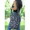 Your Cozy Crossbody Handbag, Handmade Boho Cotton Bag, Unisex, White