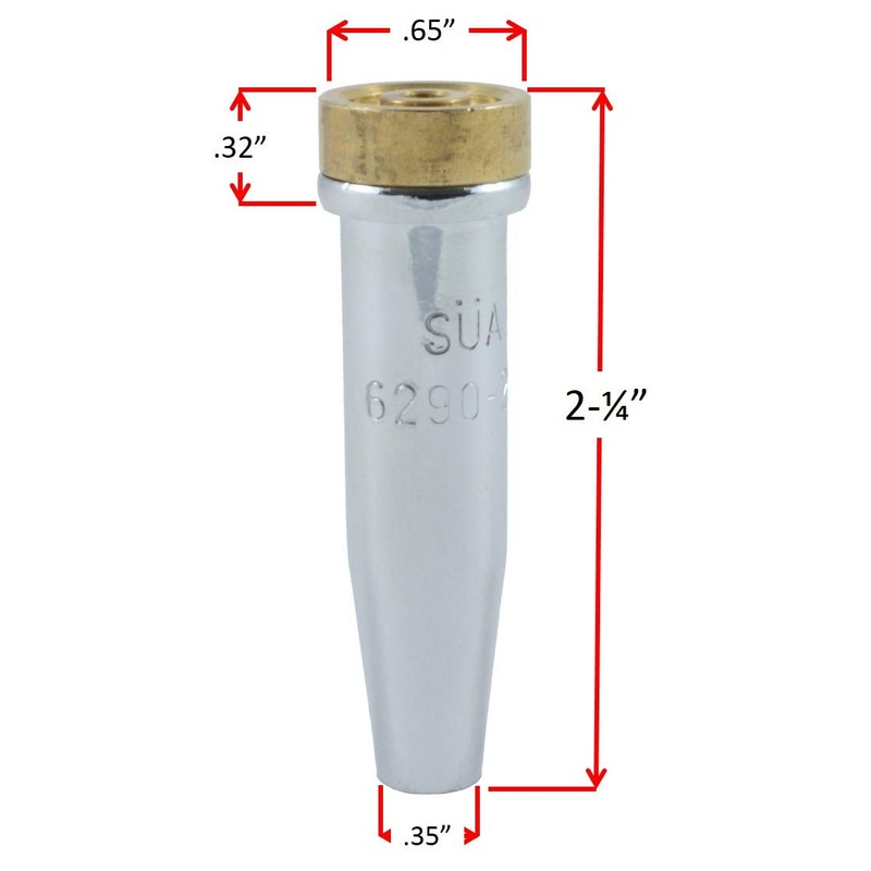 SÜA - (3 PACK) SÜA - 6290-NX-6 Propane Cutting Tip