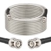 MOOKEERF BNC Cable -RG58 25FT BNC Coaxial Cable 50 ohm