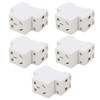 Power Socket 5 Hole 250V Durable Material Stable Sockets Safe