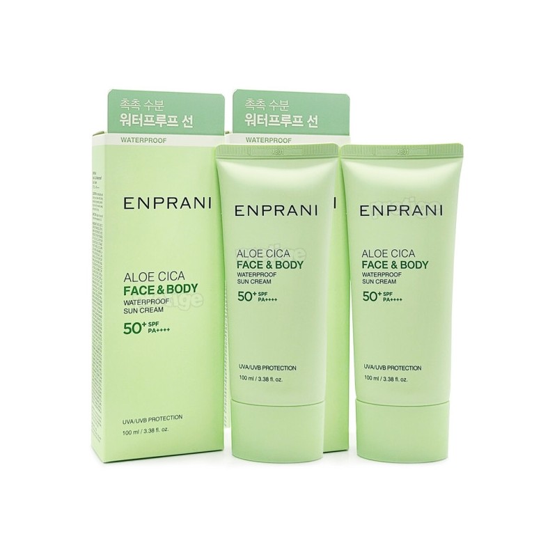 Enprani Sunscreen x2 - Daily 120ml/Sun Stick/Silky Fit / 엔프라니