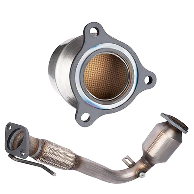 Liangchi High Flow Front Catalytic Converter Kit Direct-Fit Chevy &