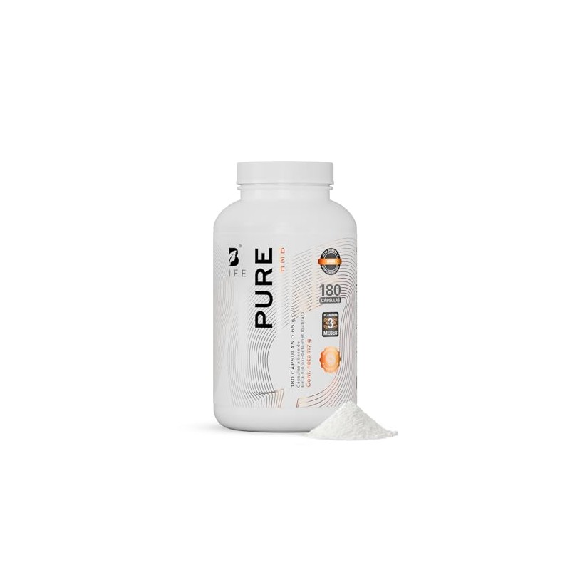 B Life Hmb 1000Mg | 180 Cápsulas | Potenciado con