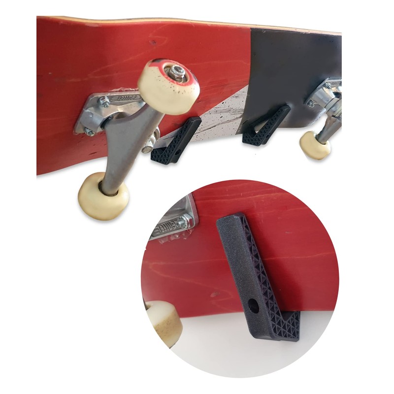 Enhanc3d Designs - Skateboard Wall Mount - Skate, Surf Skate