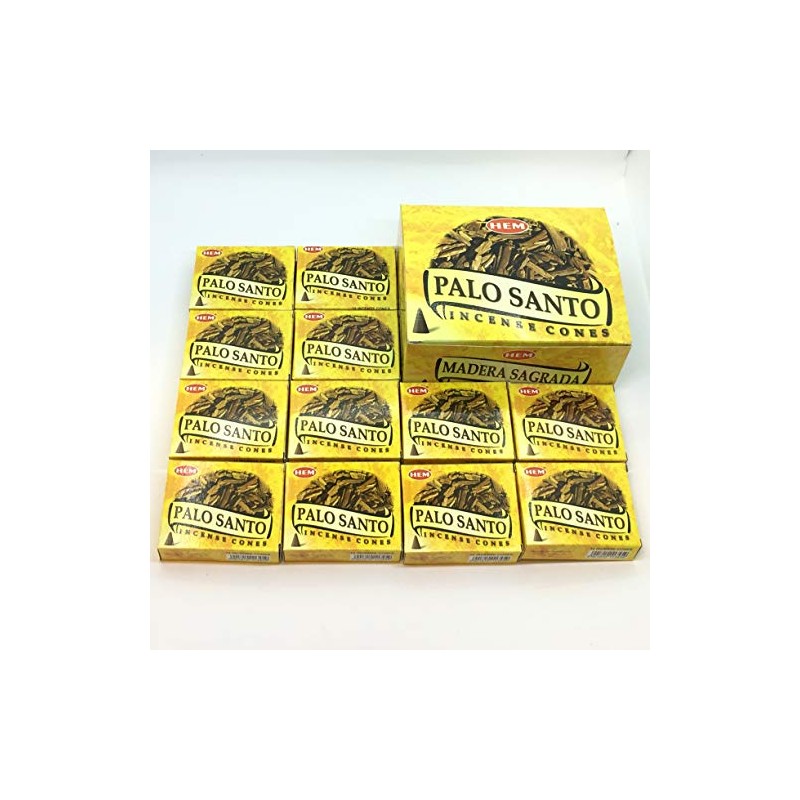 Palo Santo India Incense Cone Type/Incense [PALO SANTO] HEM Cones