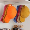 Hat Rack for Baseball Caps - 2 Pieces Adhesive Hat