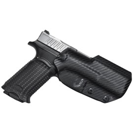OWB Concealment IDPA - Outside The Waistband Holster - fits Bul Armory Axe FS Tomahawk (Carbon Fiber, Right)